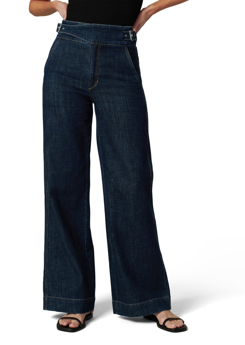 Joe's Jeans Women's The Double Buckle Wide Leg Sailor Pant