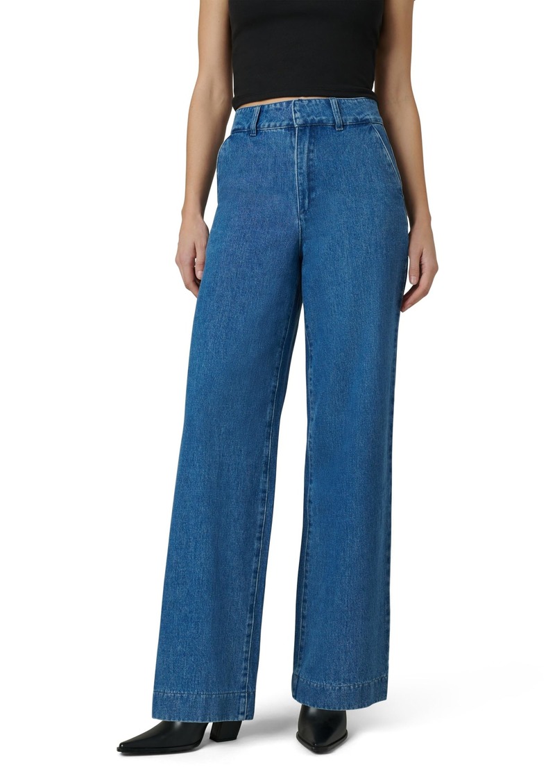 Joe's Jeans Women's The Holly High Rise Wide Leg Denim Trouser