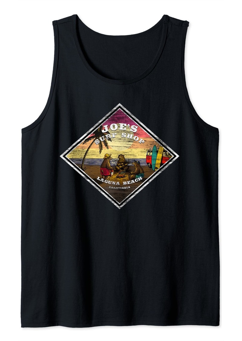 Joe's Jeans Joe's Surf 3 Bears on the Beach Lightweight Graphic Tank Top