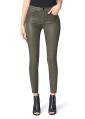 Joe's Jeans Joe's The Charlie Coated Ankle Skinny Jeans in Autumn Sage at Nordstrom