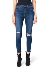 Joe's Jeans Joe's The Charlie High Waist Ripped Ankle Skinny Jeans in Halo at Nordstrom