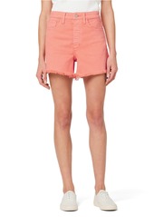 Joe's Jeans Joe's The Jessie Frayed High Waist Relaxed Denim Shorts in Sunkissed at Nordstrom Rack