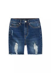 Joe's Jeans Little Girl's & Girl's Aubrey Cut-Off Jean Shorts
