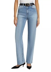 Joe's Jeans Margot High-Rise Straight-Leg Jeans