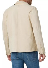 Joe's Jeans Parker Suede Button-Up Shirt Jacket