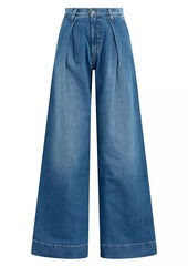 Joe's Jeans Pleated Denim Trousers