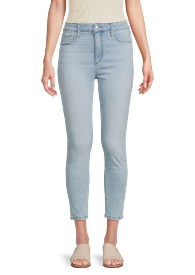 Joe's Jeans Skinny Fit High Rise Cropped Jeans