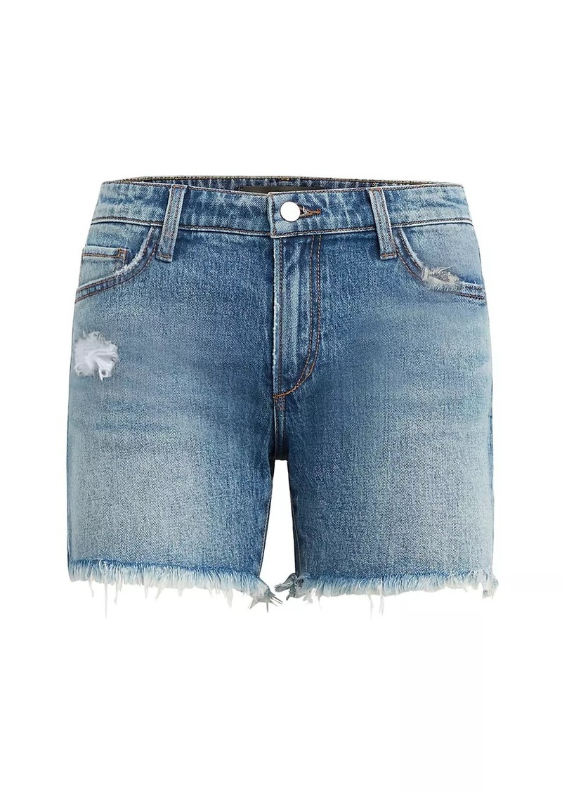 Joe's Jeans The 5-Inch Mid-Rise Distressed Denim Shorts