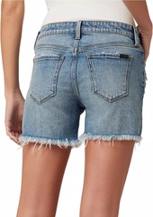 Joe's Jeans The 5-Inch Mid-Rise Distressed Denim Shorts
