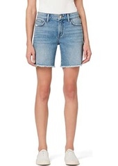 Joe's Jeans The 7" Lara Bermuda Shorts w/ Fray Hem