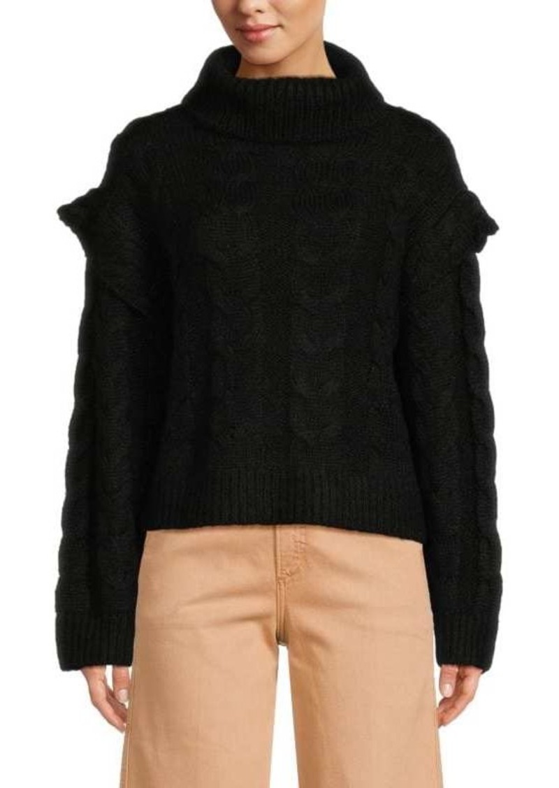 Joe's Jeans The Adeline Turtleneck Wool Blend Sweater