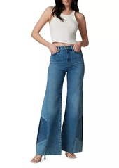 Joe's Jeans The Bailey Pieced Wide-Leg Jeans