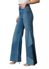 Joe's Jeans The Bailey Pieced Wide-Leg Jeans