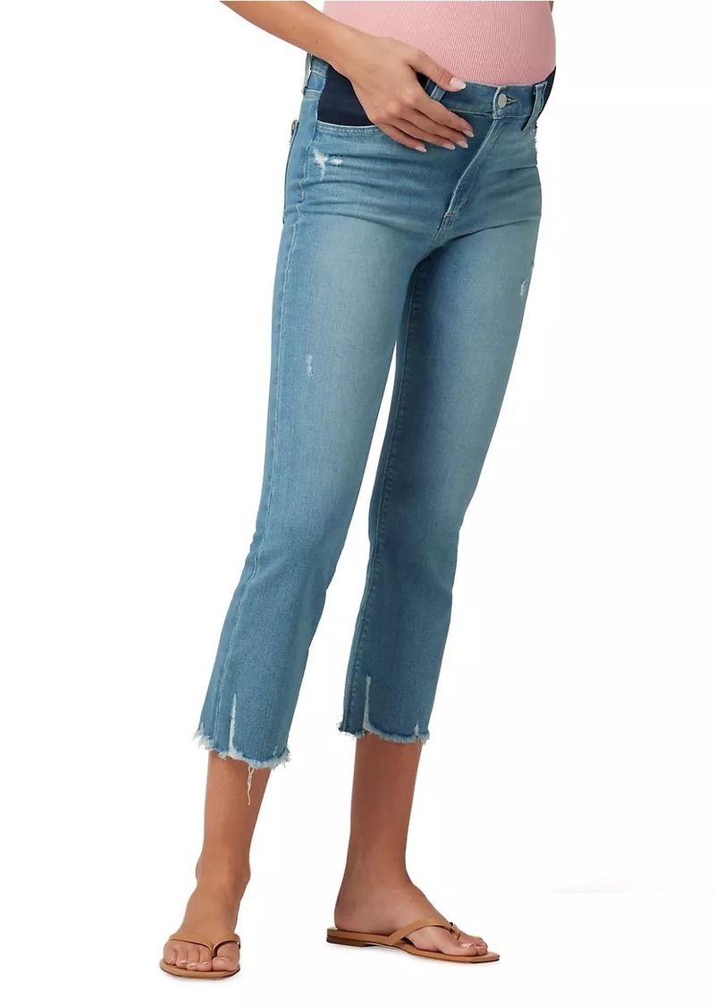 Joe's Jeans The Callie Ankle-Crop Boot-Cut Maternity Jeans