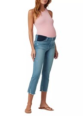 Joe's Jeans The Callie Ankle-Crop Boot-Cut Maternity Jeans