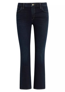 Joe's Jeans The Callie Mid-Rise Stretch Cropped Flare Jeans