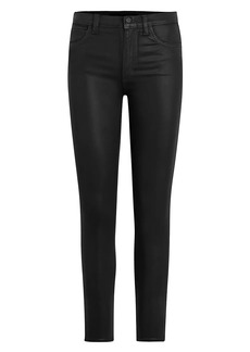 Joe's Jeans The Charlie High-Rise Coated Ankle Skinny Jeans