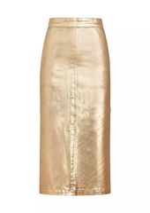 Joe's Jeans The Doreen Metallic Pencil Skirt