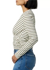 Joe's Jeans The Greta Striped Cross-Over Top