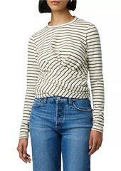 Joe's Jeans The Greta Striped Cross-Over Top