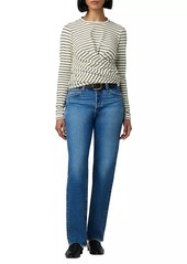 Joe's Jeans The Greta Striped Cross-Over Top