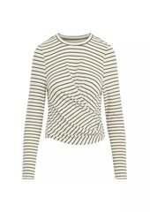 Joe's Jeans The Greta Striped Cross-Over Top