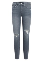 Joe's Jeans The Icon Mid-Rise Distressed Ankle Jeans