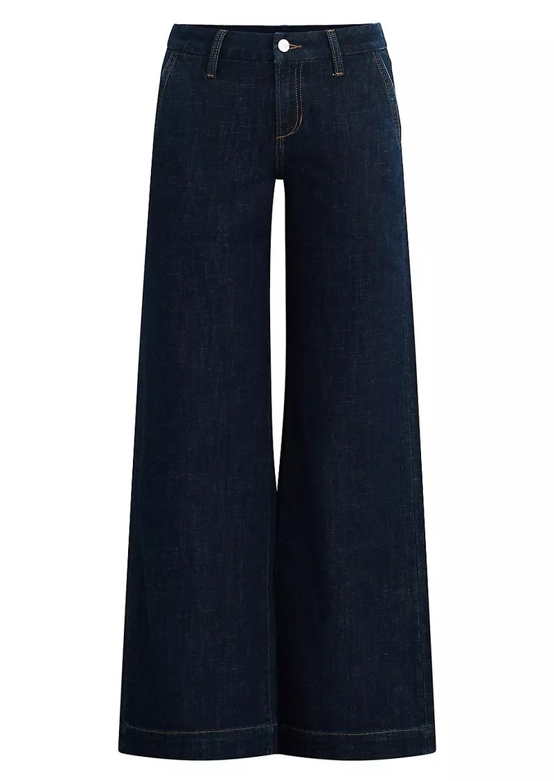 Joe's Jeans The Lou Lou Low-Rise Wide-Leg Jeans