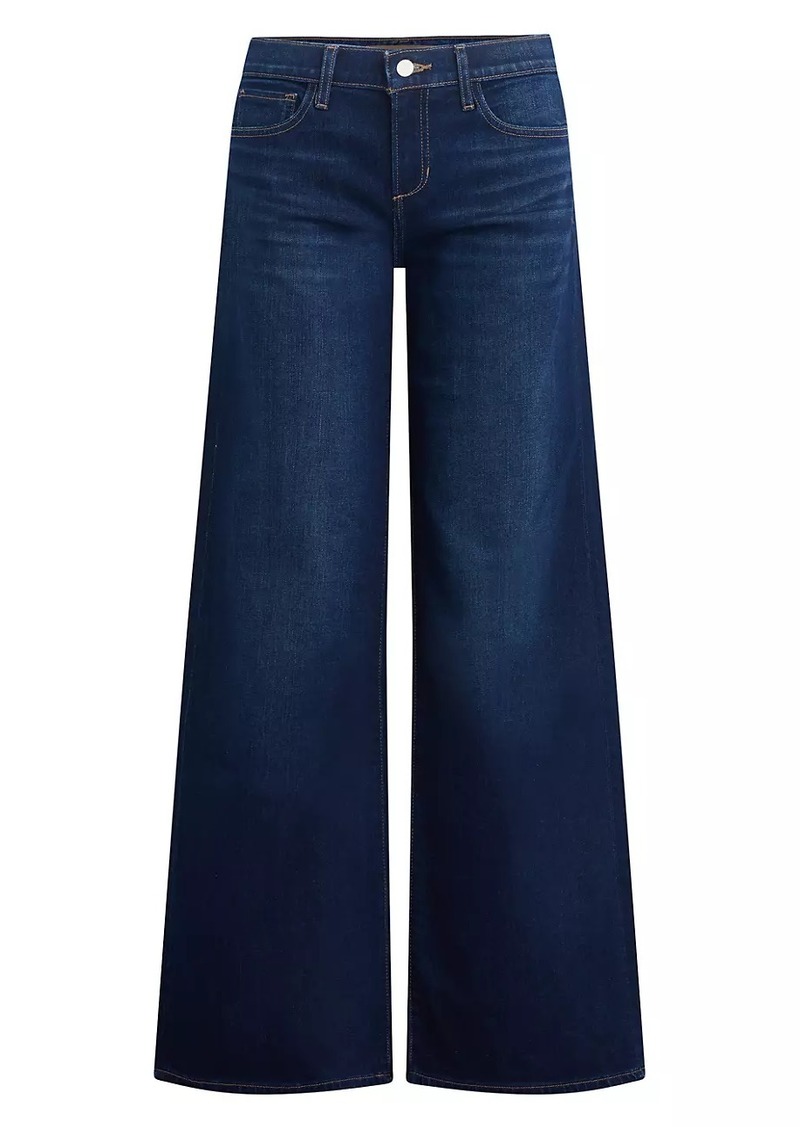 Joe's Jeans The Lou Lou Low-Rise Wide-Leg Jeans