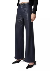 Joe's Jeans The Mia Coated High-Rise Flare Jeans