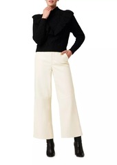 Joe's Jeans The Mia Faux Leather Cropped Pants