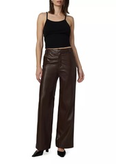 Joe's Jeans The Mia Faux Leather Straight-Leg Jeans