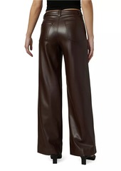 Joe's Jeans The Mia Faux Leather Straight-Leg Jeans