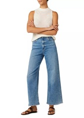 Joe's Jeans The Mia High-Rise Stretch Wide-Leg Jeans