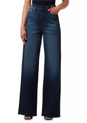 Joe's Jeans The Mia High-Rise Stretch Wide-Leg Jeans