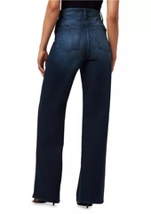 Joe's Jeans The Mia High-Rise Stretch Wide-Leg Jeans