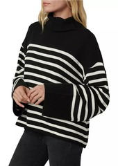 Joe's Jeans The Penelope Striped Turtleneck Sweater