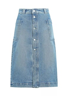 Joe's Jeans The Phoebe Denim Midi-Skirt