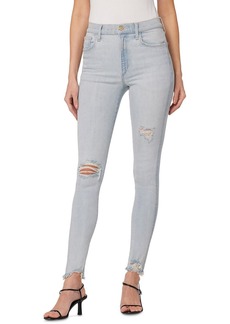 Joe's Jeans The Snapback Charlie Womens Destroyed High Rise Skinny Jeans