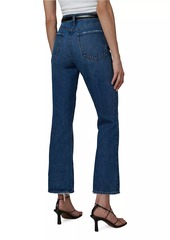 Joe's Jeans The Stacey Mid-Rise Boot-Cut Ankle Jeans