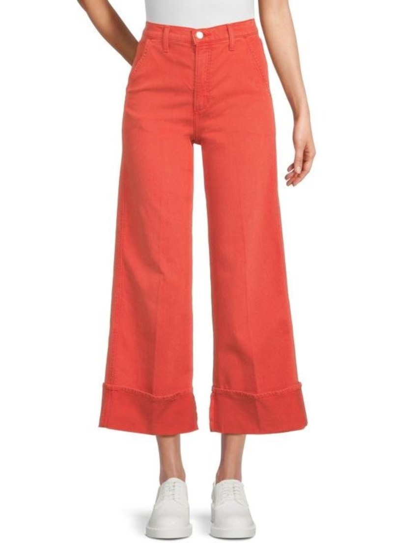 Joe's Jeans The Trixie Flat Front Wide Leg Ankle Trousers