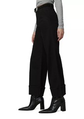 Joe's Jeans The Trixie Wide-Leg Cuff Trousers