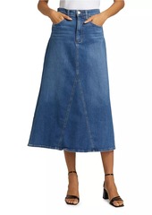 Joe's Jeans The Tulie Denim Midi-Skirt