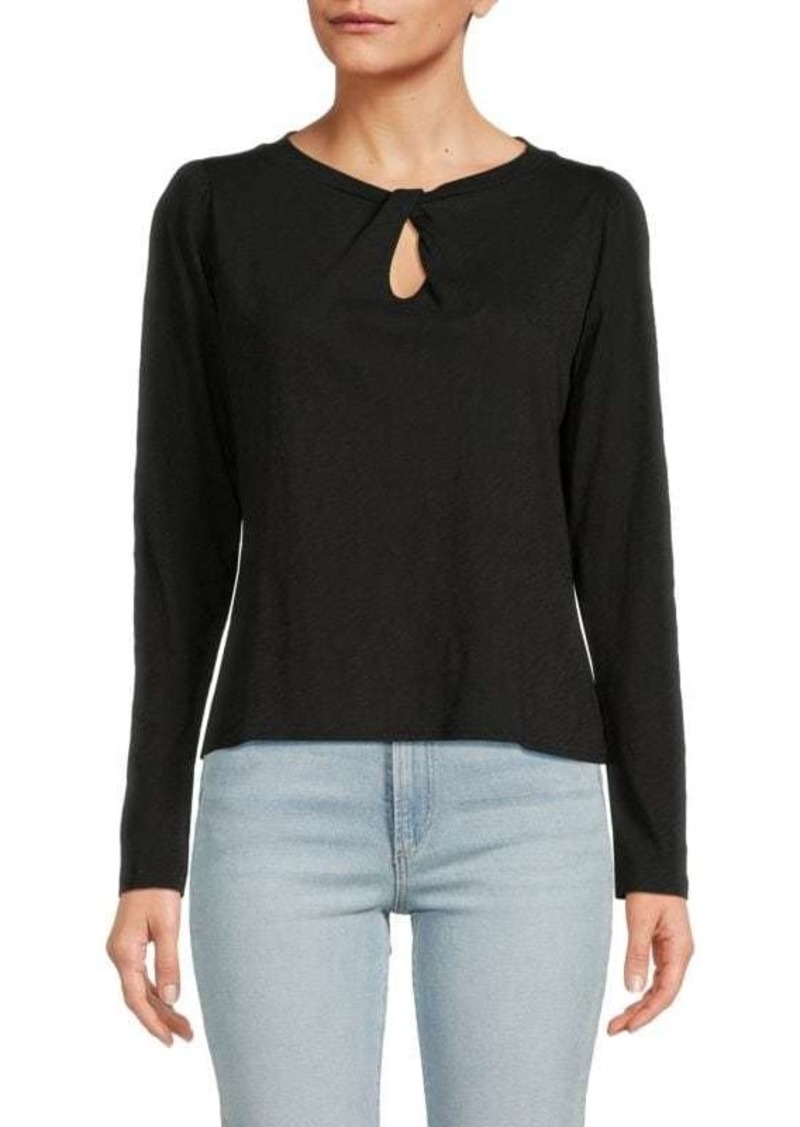 Joe's Jeans Twist Keyhole Top