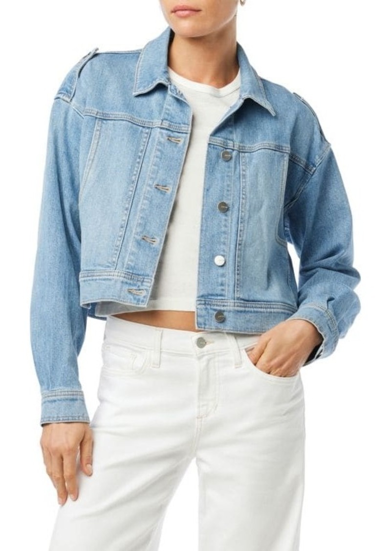 Joe's Jeans Utility Cropped Denim Jacket