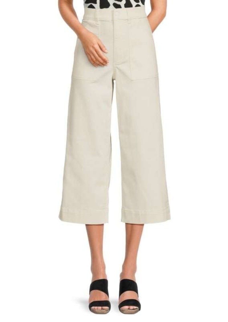 Joe's Jeans Wide Leg Cropped Pants