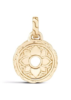 John Hardy 14kt yellow gold Classic Chain round amulet pendant