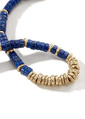 John Hardy 14kt yellow gold lapis lazuli bracelet