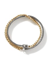 John Hardy 18kt yellow gold Classic chain bracelet