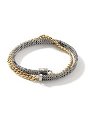 John Hardy 18kt yellow gold Classic chain bracelet